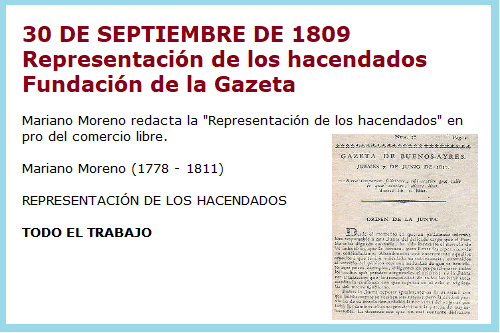 REPRESENTACION DE LOS HACENDADOS